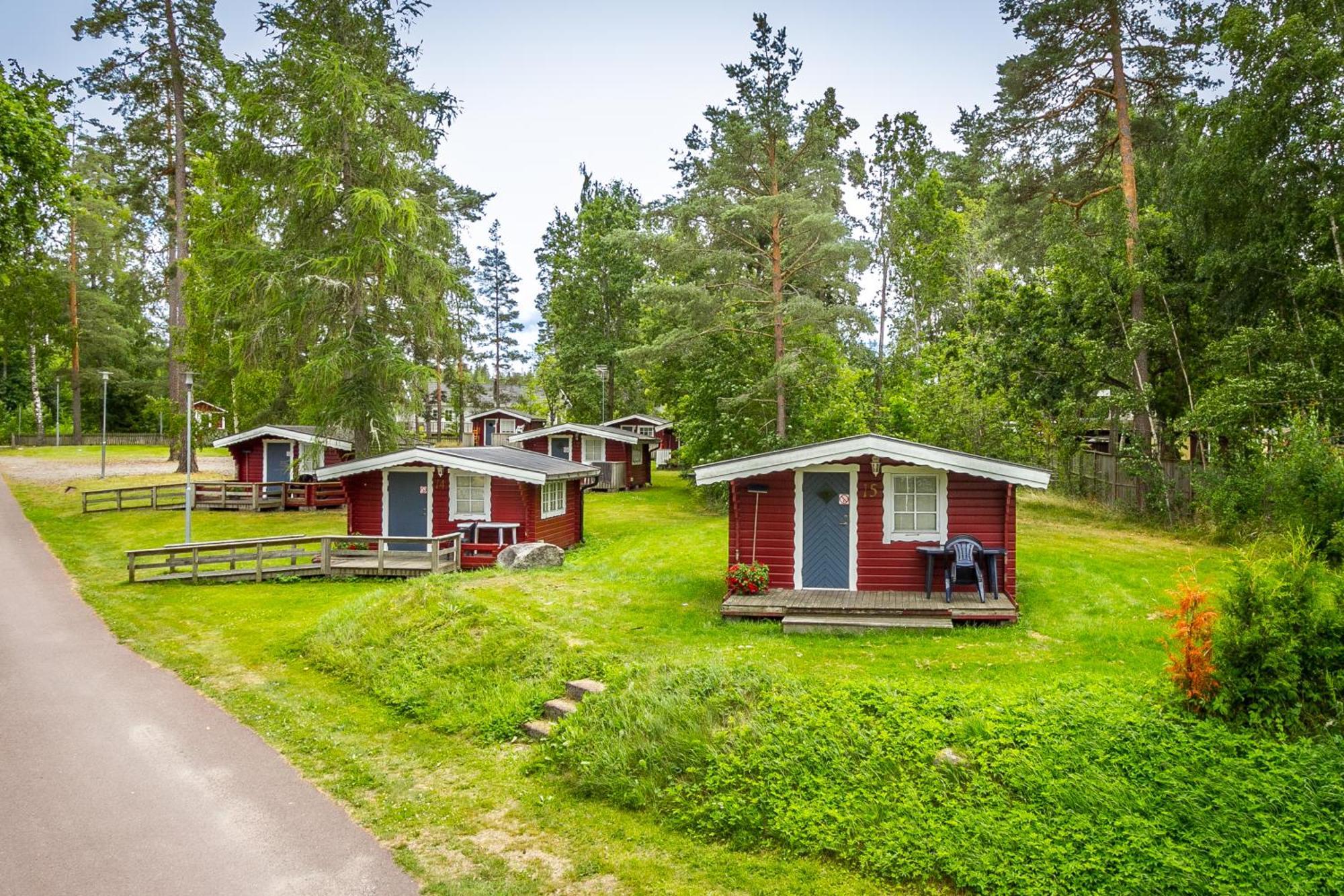 Kristinehamn Herrgardscamping & Stugor Kültér fotó