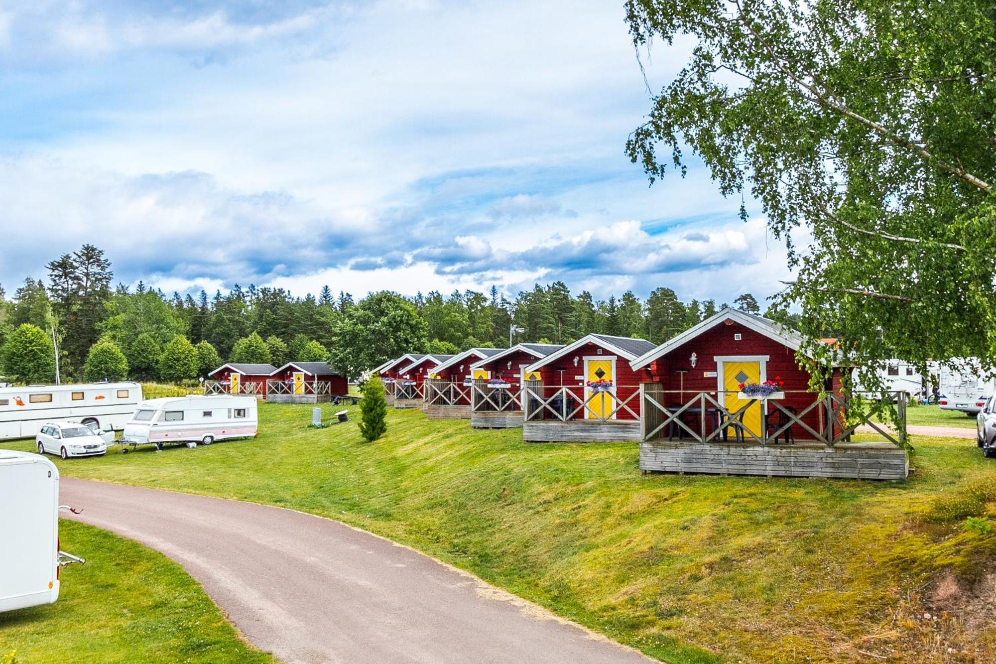 Kristinehamn Herrgardscamping & Stugor Kültér fotó