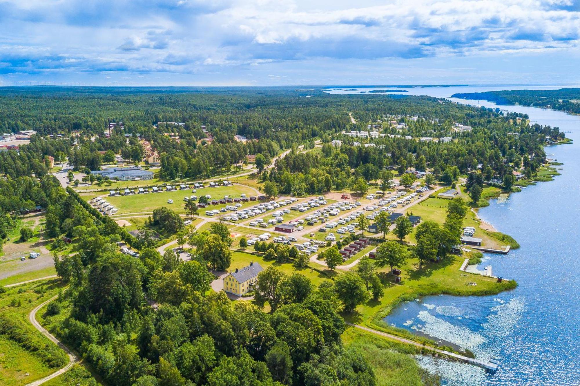 Kristinehamn Herrgardscamping & Stugor Kültér fotó